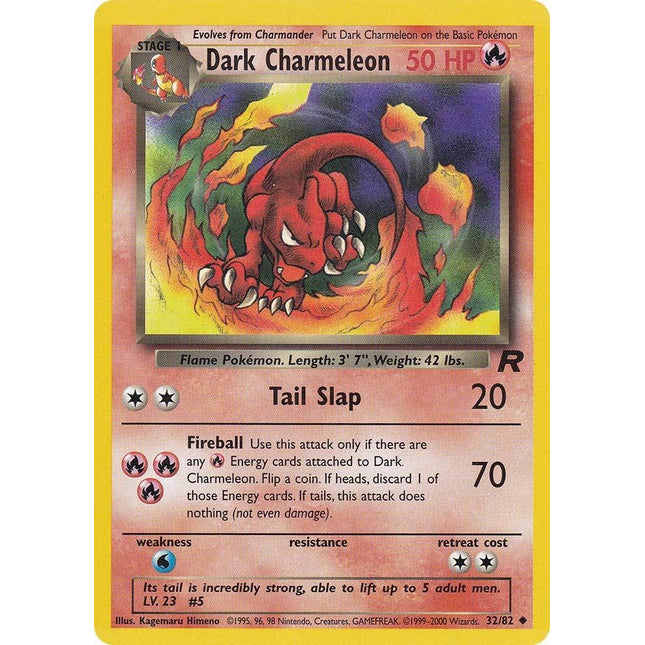 Dark Charmeleon (32/82) [Team Rocket]