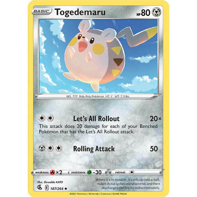 Togedemaru (187/264) [Sword & Shield: Fusion Strike]