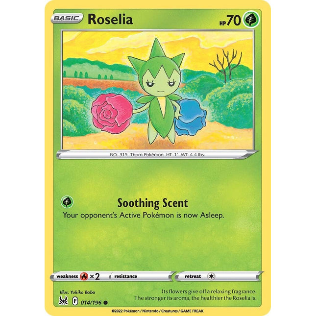 Roselia (014/196) [Sword & Shield: Lost Origin]