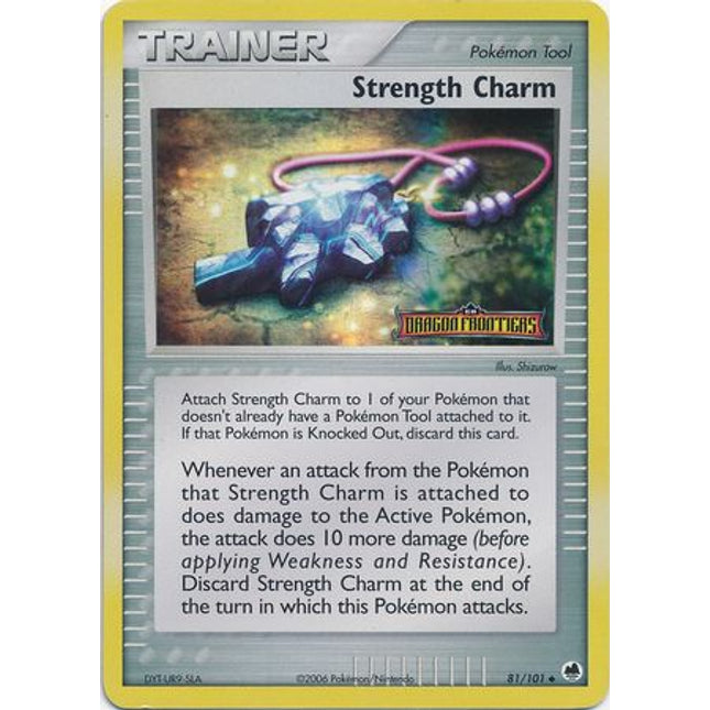 Strength Charm (81/101) (Stamped) [EX: Dragon Frontiers]