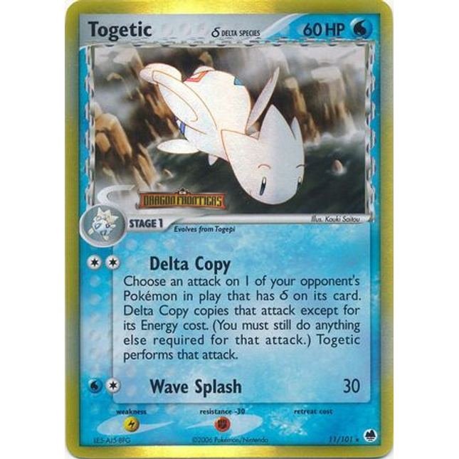 Togetic (11/101) (Delta Species) (Stamped) [EX: Dragon Frontiers]