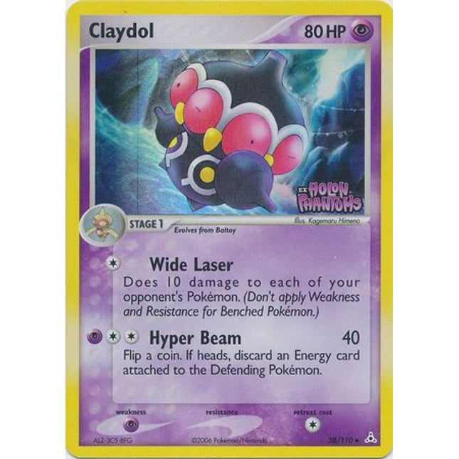 Claydol (38/110) (Stamped) [EX: Holon Phantoms]
