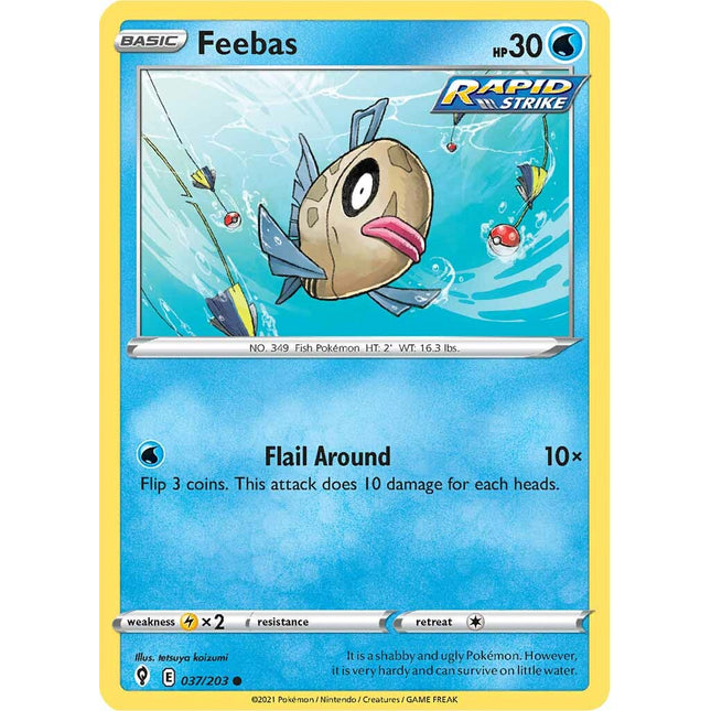 Feebas (037/203) [Sword & Shield: Evolving Skies]