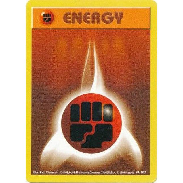 Fighting Energy (97/102) [Base Set (Shadowless)]