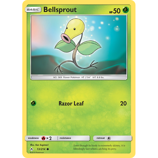 Bellsprout (13/214) [Sun & Moon: Unbroken Bonds]