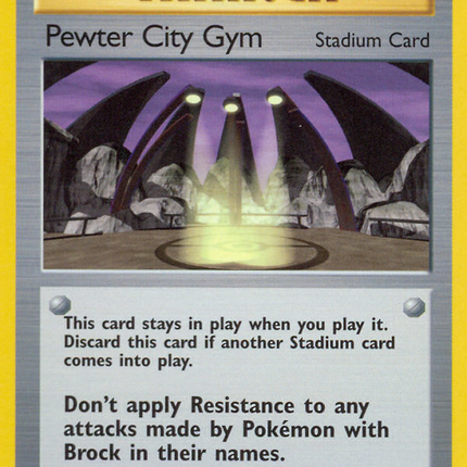 Pewter City Gym (115/132) [Gym Heroes 1st Edition]