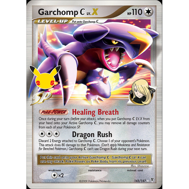 Garchomp C LV.X (145/147) [Celebrations: 25th Anniversary - Classic Collection]