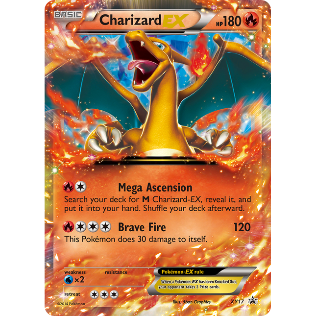 Charizard EX (XY17) [XY: Black Star Promos]