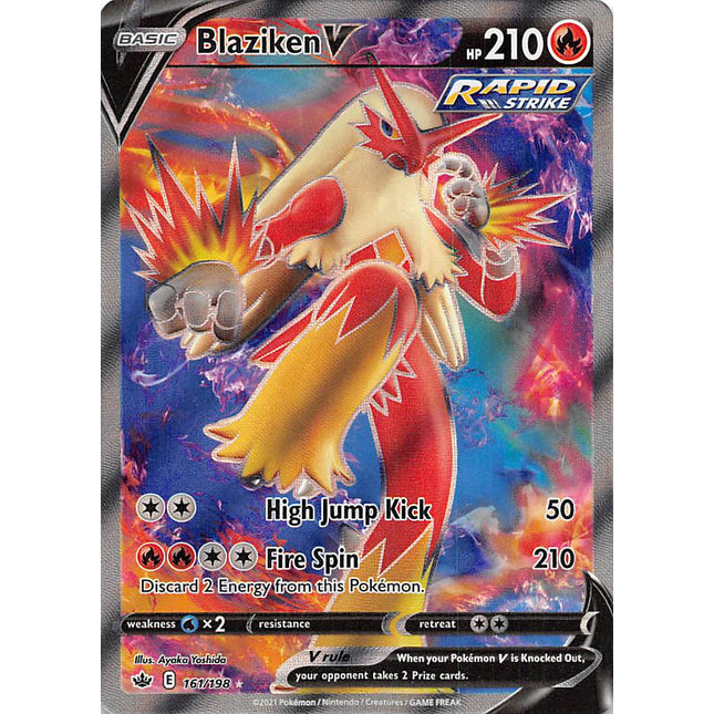 Blaziken V (161/198) [Sword & Shield: Chilling Reign]