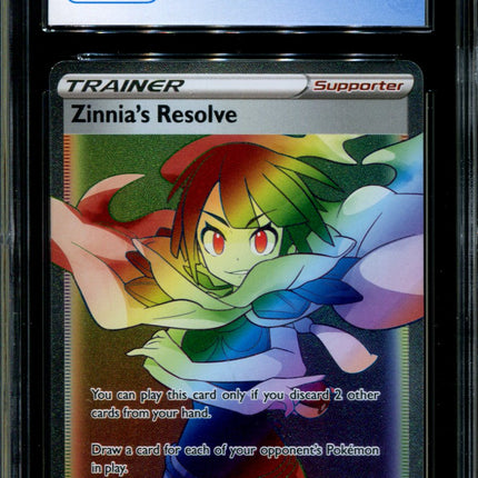 Zinnia's Resolve - 225/203 - CGC 10 - Evolving Skies - Hyper Rare - Pokemon - 91380