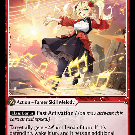 Flamebreak Chorus - FTC EN-052 - x4 - C - NM - Non-Foil - Grand Archive TCG