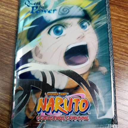 Quest for Power - Set 7 - Booster Pack x1 - Naruto Art - Naruto CCG Card Game - Sealed