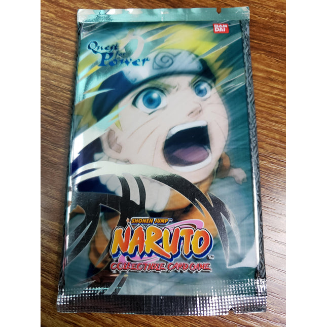 Quest for Power - Set 7 - Booster Pack x1 - Naruto Art - Naruto CCG Card Game - Sealed