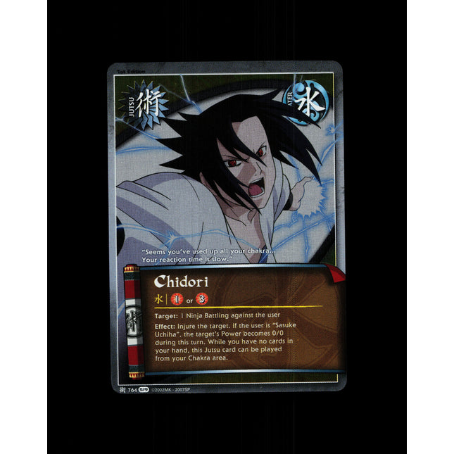 Chidori - 764 - NM - 1st Edition Foil - S19 - Naruto CCG - D4-134
