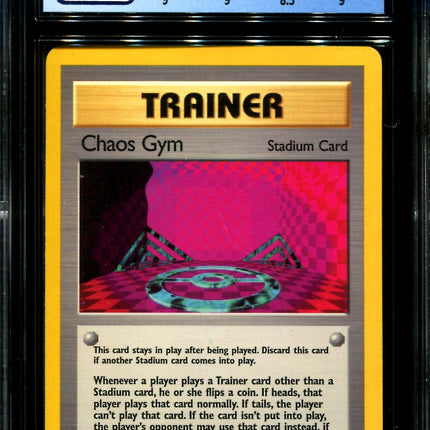 Chaos Gym - 102/132 - CGC 9 - 1st Edition - Gym Challenge - Pokemon - 72081