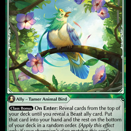 Gaia's Songbird - DOA 1st EN-270 - Uncommon - Near Mint - Foil - Grand Archive TCG