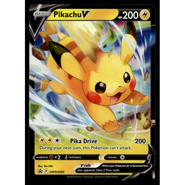 Pikachu V - SWSH285 - NM - Ultra Rare - Promo - Pokemon - A9-44