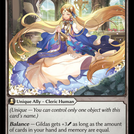 Gildas, Chronicler of Aesa - DOA Alter EN-088 - x1 - Super Rare - Near Mint - Non-Foil - Grand Archive TCG
