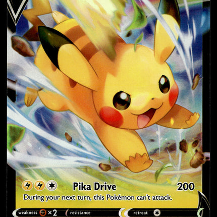 Pikachu V - SWSH285 - NM - Ultra Rare - Promo - Pokemon - A9-52
