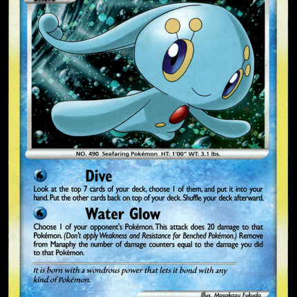 Manaphy - 2/17 - NM - Holo - Pop 9 - Pokemon - A9-78