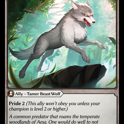 Gray Wolf - DOAp-043 - Common - Near Mint - Non-Foil - Grand Archive TCG