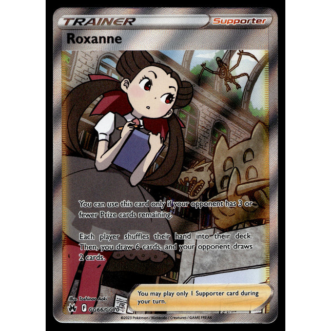 Roxanne - GG66/GG70 - NM - Full Art - Crown Zenith - Pokemon - C3-61
