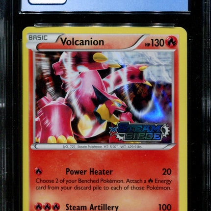 Volcanion - XY145 - CGC 9 - Black Star Promos - Steam Siege Prerelease - Pokemon - 48400