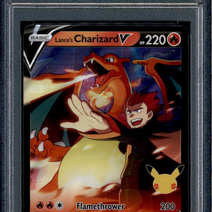 Lance's Charizard V - SWSH133 - PSA 9 - Ultra Rare - Promo - Pokemon - 21357