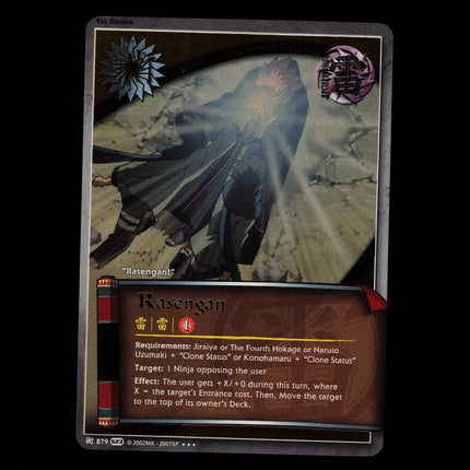 Rasengan - 879 - NM - 1st Edition Foil - S23 - Naruto CCG - D4-34