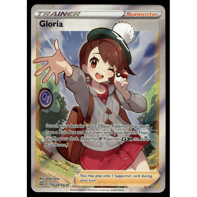 Gloria - TG26/TG30 - NM - Full Art - Brilliant Stars - Pokemon - C3-37