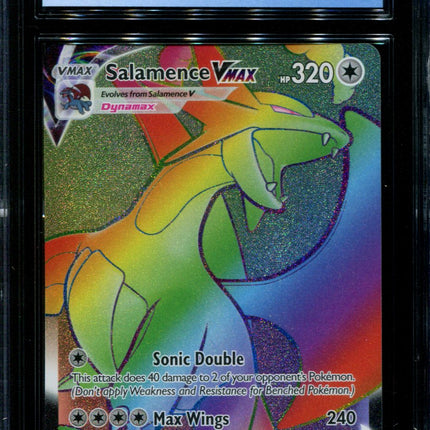 Salamence Vmax - 194/189 - CGC 9.5 Gem Mint - Darkness Ablaze - 68083