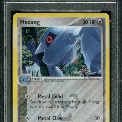 Metang - 21/101 - PSA 8 - Reverse Holo - Hidden Legends - Pokemon - 80831