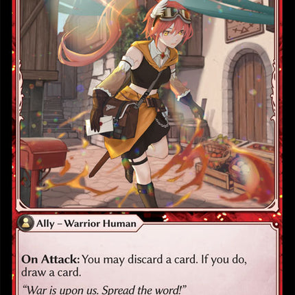 Hasty Messenger - DOA Alter EN-139 - x1 - Uncommon - Near Mint - Non-Foil - Grand Archive TCG