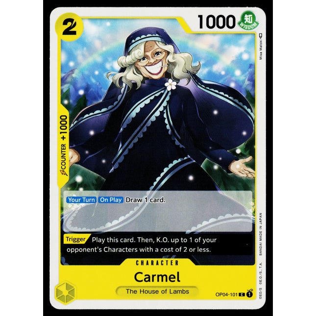Carmel - OP04-101 - NM - Common - English OP04 - One Piece TCG