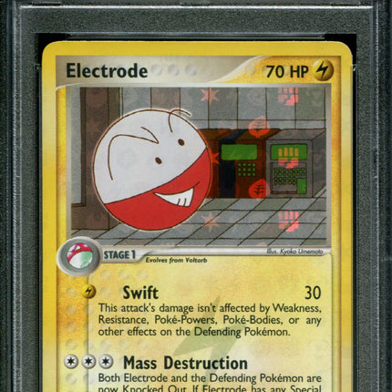 Electrode - 5/101 - PSA 8 - Reverse Holo - Hidden Legends - Pokemon - 80842