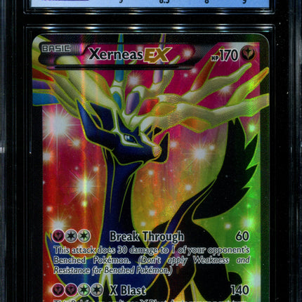Xerneas EX - 146/146 - CGC 8.5 NM/Mint+ - XY Base Set - 02058