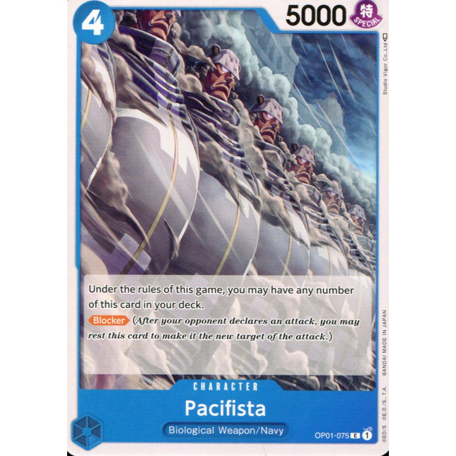 Pacifista - OP01-075 - Common - English - One Piece TCG OP-01
