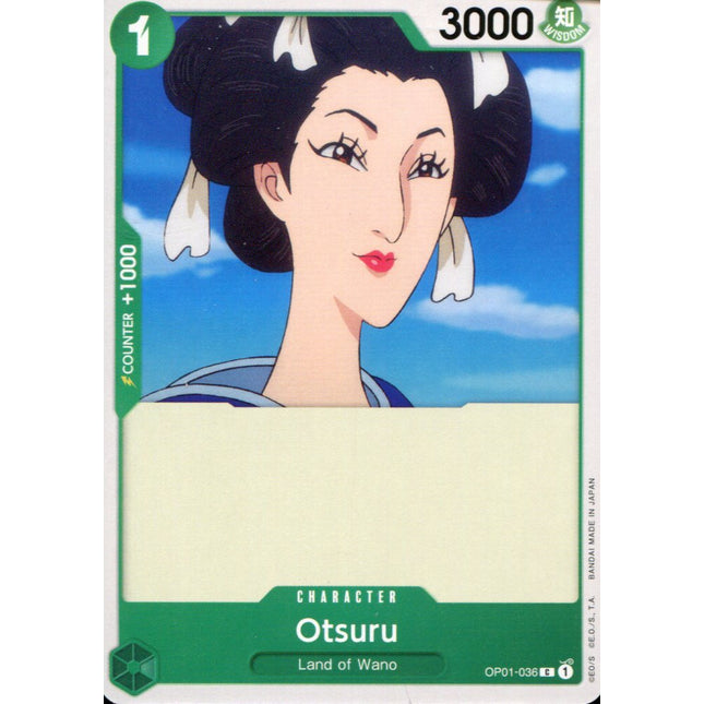 Otsuru - OP01-036 - Common - English - One Piece TCG OP-01