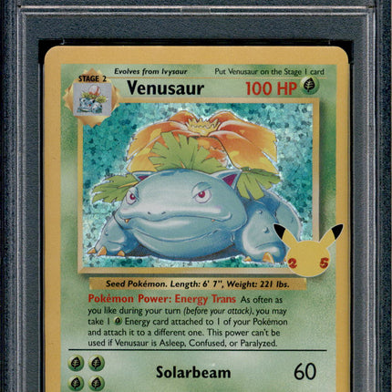 Venusaur - 15/102 - PSA 9 - Holo - Celebrations - Pokemon - 73370