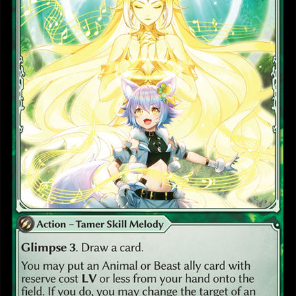 Hymn of Gaia's Grace - DOA Alter EN-271 - x1 - Super Rare - Near Mint - Non-Foil - Grand Archive TCG