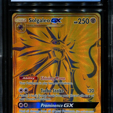 Solgaleo GX - SM104a - CGC 9.5 Gem Mint - Black Star Promos - 02060