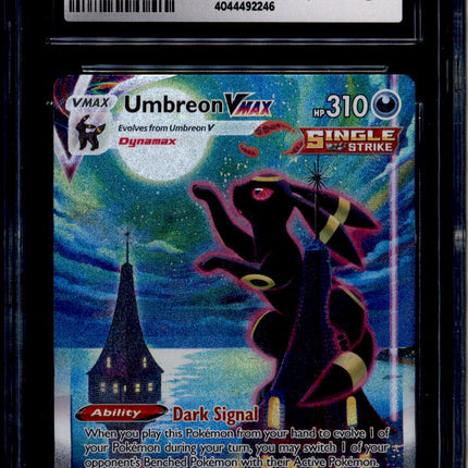 Umbreon Vmax - 215/203 - CGC 10 - Alt Art - Evolving Skies - Pokemon - 92246