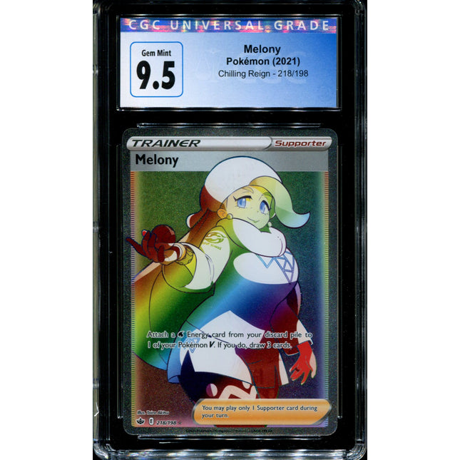 Melony - 218/198 - CGC 9.5 - Chilling Reign - Hyper Rare - Pokemon - 91284