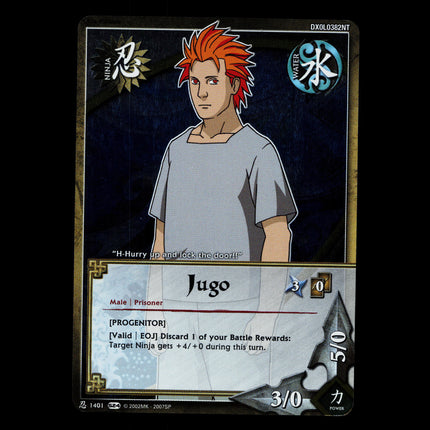 Jugo - 1401 - NM - 1st Edition Foil - S24 - Naruto CCG - D3-68