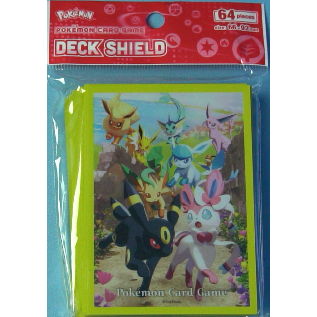 Eevee Heroes Sleeves - Set of 64 Sleeves - Japanese - Pokemon Center