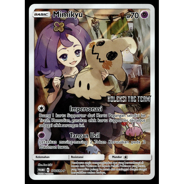Mimikyu - 176/SM-P - PSA NM - Indonesian - CHR - Promo - Pokemon - A1-10