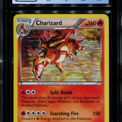 Charizard - 19/113 - CGC 7.5 - Holo - Legendary Treasures - 36768