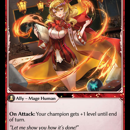 Impassioned Tutor - DOA 1st EN-143 - Uncommon - Near Mint - Non-Foil - Grand Archive TCG