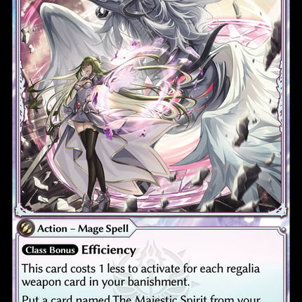 Incarnate Majesty - FTC EN-085 - x1 - SR - NM - Foil - Grand Archive TCG