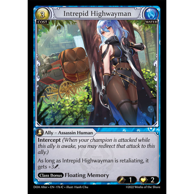 Intrepid Highwayman - DOA Alter EN-176 - x4 - Common - Near Mint - Non-Foil - Grand Archive TCG